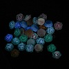 Luminous Opaque Epoxy Resin Decoden Cabochons CRES-M032-03C-2