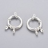 304 Stainless Steel Spring Ring Clasps STAS-G190-17S-B-1