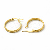 201 Stainless Steel Hoop Earrings with 304 Stainless Steel Pin for Women EJEW-M214-12B-G-1