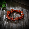 Synthetic Goldstone Chips Stretch Bracelets BJEW-BB16534-H-4