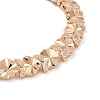 Brass Link Chain Bracelets for Women Men BJEW-P324-01K-KCG-2