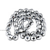 Electroplate Non-magnetic Synthetic Hematite Beads G-T061-32C-2