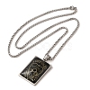 304 Stainless Steel Necklaces NJEW-P293-10P-3