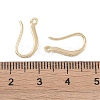 Brass Earring Hooks KK-U008-05G-3