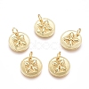 Brass Charms KK-L189-10G-1