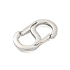 304 Stainless Steel S Shaped Carabiner STAS-P358-01D-P-2