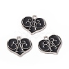 Alloy Enamel Pendants ENAM-H039-03P-4