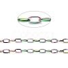 Ion Plating(IP) 304 Stainless Steel Paperclip Chain CHS-H031-06MC-2