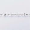 Handmade 304 Stainless Steel Bar Link Chains STAS-G038-19P-1