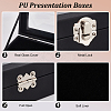 PU Presentation Boxes for Badge Storage and Display CON-WH0008-12-4