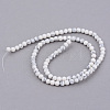 Synthetic Howlite Beads Strands G-Q462-4mm-26-1-2