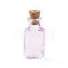 Rectangle Miniature Glass Bottles GLAA-H019-06G-1