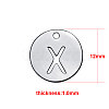 201 Stainless Steel Charms STAS-Q201-T051-X-2
