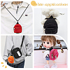   6Pcs 6 Style Casual Mini Cloth Doll Backpack AJEW-PH0004-15-6