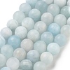 Natural Aquamarine Beads Strands G-G785-06B-01-1