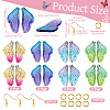 Pandahall Butterfly Wing Earring Making Kit DIY-TA0005-11-3