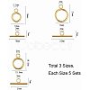 304 Stainless Steel Toggle Clasps STAS-PH0018-81-2