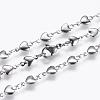 304 Stainless Steel Chain Necklaces STAS-P164-11-3