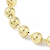 8mm Round 304 Stainless Steel Beaded Bracelets for Women BJEW-C071-05A-G-2