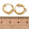 Brass Earring Findings KK-O100-02D-G-3