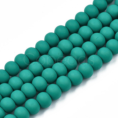 Handmade Polymer Clay Beads Strands X-CLAY-N008-053-05-1