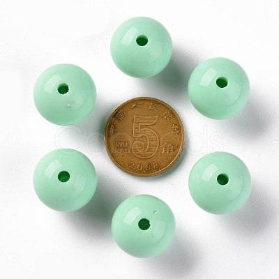 Opaque Acrylic Beads MACR-S370-C16mm-A05-1