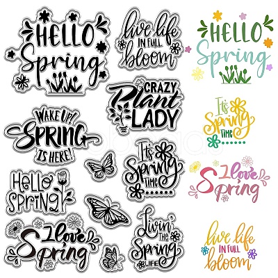 Custom PVC Plastic Clear Stamps DIY-WH0439-0117-1