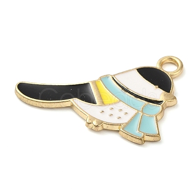 Alloy Enamel Pendants ENAM-U001-03B-G-1