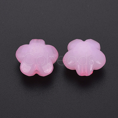 Imitation Jelly Acrylic Beads MACR-S373-87-E10-1