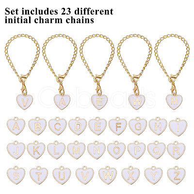 26Pcs 26 Styles Alloy Enamel Cup Charms HJEW-GL00003-1