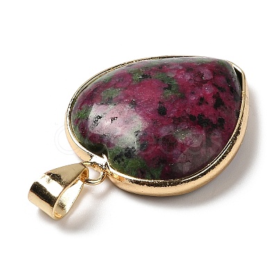 Natural Ruby in Zoisite Pendants G-K335-04G-12-1