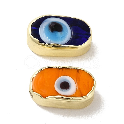 Handmade Evil Eye Lampwork Beads LAMP-D016-02LG-1