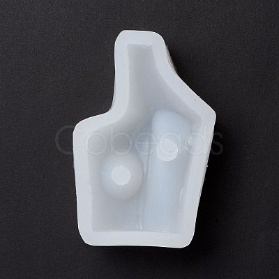 DIY Geometric Abstraction Style Candle Making Silicone Molds DIY-P056-02-1