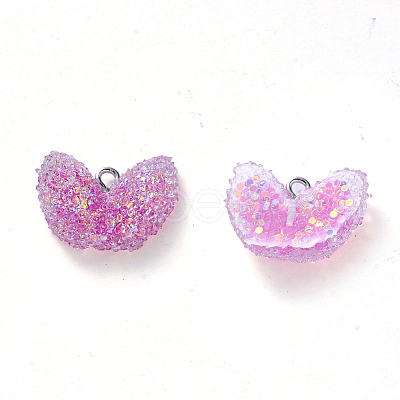 Epoxy Resin Pendants RESI-T044-11-1