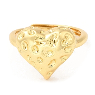 Rack Plating Brass Adjustable Ring for Women RJEW-Q770-28G-1