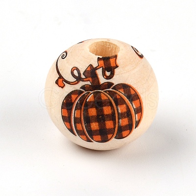 Natural Wood Beads WOOD-TAC0007-44D-1