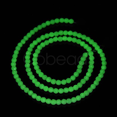 Luminous Glass Bead Strands GLAA-H018-01A-1