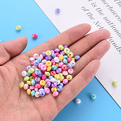 Opaque Acrylic Beads MACR-Q239-018-1