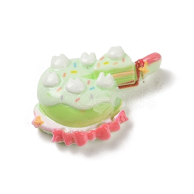 Cake Opaque Resin Decoden Cabochons RESI-R447-01A-1