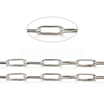 Brass Paperclip Chains CHC-S008-001D-P-1