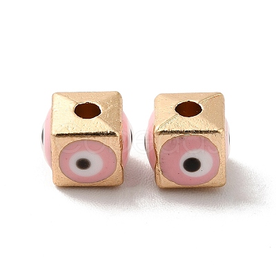 Alloy Enamel Beads ENAM-D049-01KCG-02-1