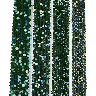 Transparent Glass Beads Strands EGLA-A044-T3mm-MB24-1