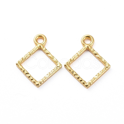 Zinc Alloy Open Back Bezel Pendants PALLOY-E577-11G-1