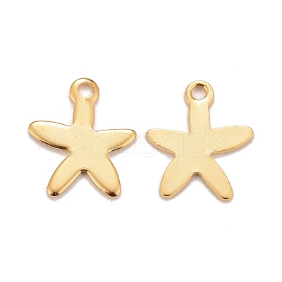 201 Stainless Steel Charms STAS-K217-07G-1