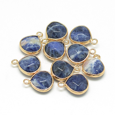 Natural Sodalite Pendants X-G-Q963-13-1