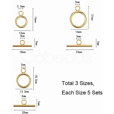 304 Stainless Steel Toggle Clasps STAS-PH0018-81-1