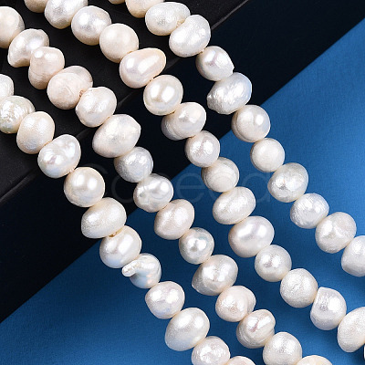 Natural Cultured Freshwater Pearl Beads Strands X-PEAR-N013-05H-1