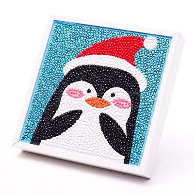 DIY Christmas Theme Diamond Painting Kits For Kids DIY-F073-12-1