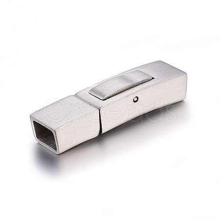 304 Stainless Steel Bayonet Clasps STAS-E440-18P-1