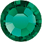 Preciosa&reg MAXIMA Crystal No Hotfix Flatback Stones, Czech Crystal, Dura Foiling, Round(438 11 615 Chaton Rose), 50730 Emerald, SS6(1.9~2.1mm)